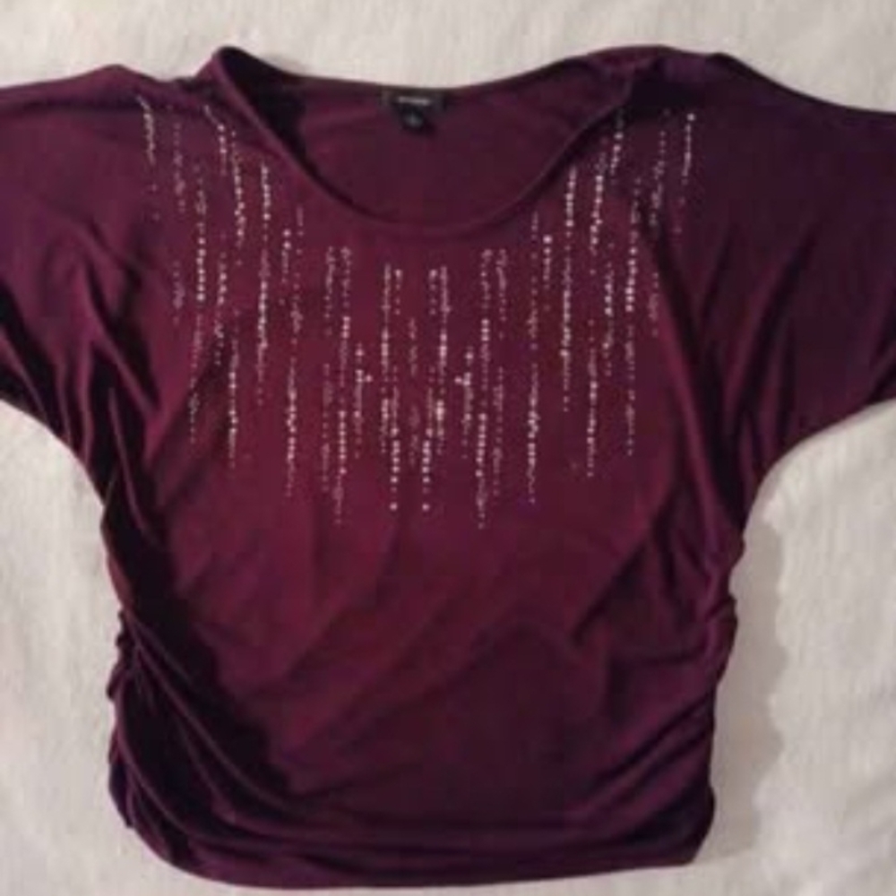 Elegant Purple Women's Top